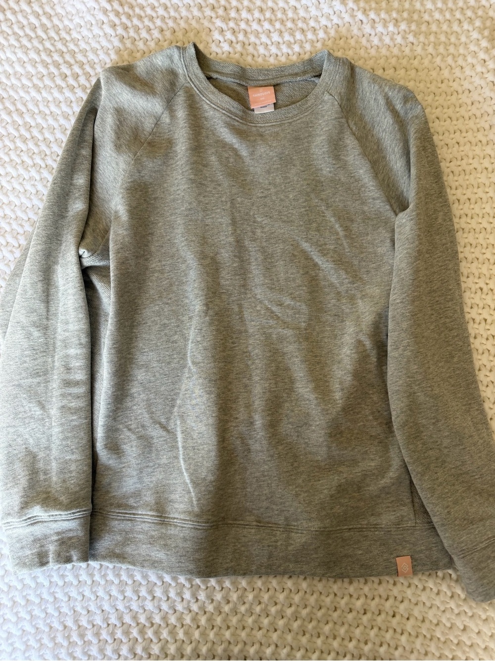 ThirdLove Heather Gray Crewneck Sweatshirt